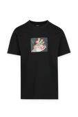Graphic Print T-Shirt in Black DIESEL