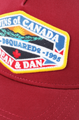 כובע בייסבול עם רקמת קנדה DSQUARED2