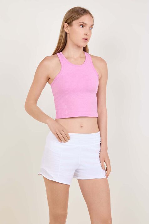 Ebb to Street Cropped Racerback Tank
