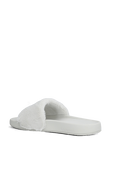 תמונה אחורית של Women's Restfeel Faux Fur Slide