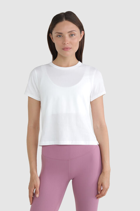 Classic-Fit Cotton-Blend Tee