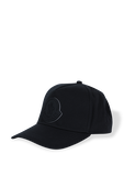 Classic Logo Baseball Cap in Black MONCLER
