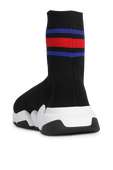 נעלי גרב ספיד 2.0 בגווני שחור ולבן BALENCIAGA