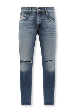ג'ינס סלים כחול מדגם די-סטראקט 2019  DIESEL
