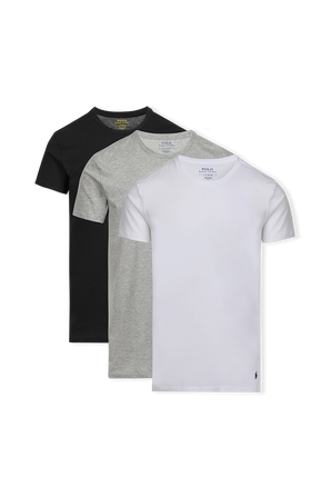 3 Pack Cotton T-Shirts POLO RALPH LAUREN