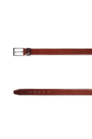 Carmello Leather Belt in Brown BOSS