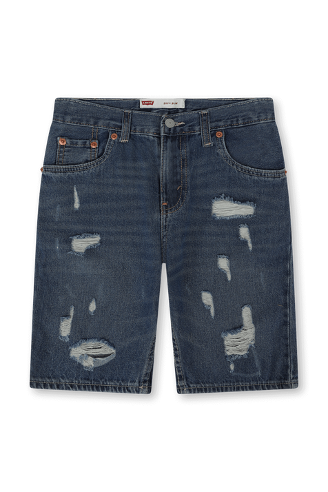 מכנסי ג'ינס קצרים - גילאי 5-13 שנים LEVI`S KIDS