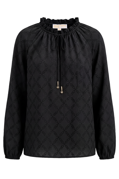 חולצת צווארון מלמלה MICHAEL KORS