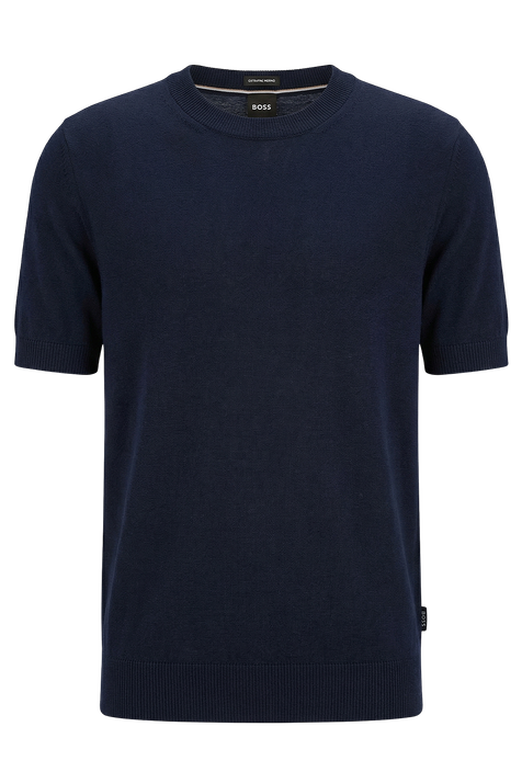 חולצת טי בגזרת סלים BOSS