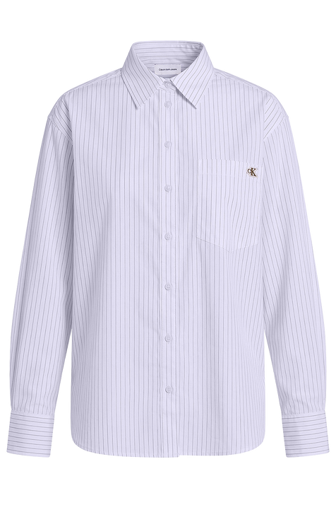 חולצה מכופתרת פסים CALVIN KLEIN