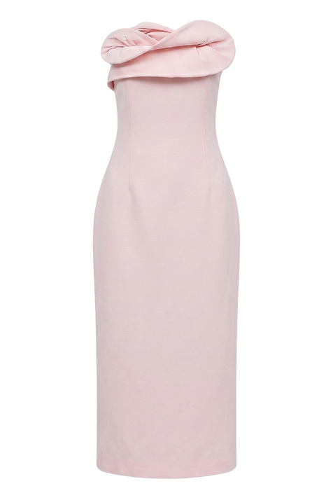 שמלת מידי סטרפלס MAGDA BUTRYM