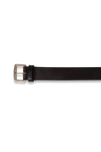 חגורה קלאסית עם אבזם מטאלי מוזהב בגוון שחור DSQUARED2