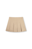 גילאי 3-14 חצאית מיני פליסה בבז' BURBERRY