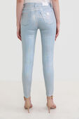 מכנסי ג'ינס סופר סקיני בגזרת קרופ ARMANI EXCHANGE
