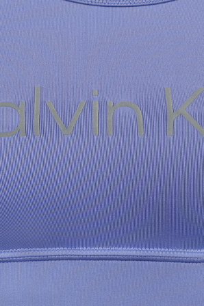 טופ ספורטיבי סגול עם לוגו CALVIN KLEIN
