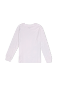 גילאי 2-4 חולצת טי ארוכה בלבן עם רקמת לוגו POLO RALPH LAUREN KIDS
