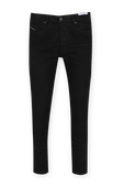 מכנסי סקיני ג'ינס בשטיפה שחורה DIESEL