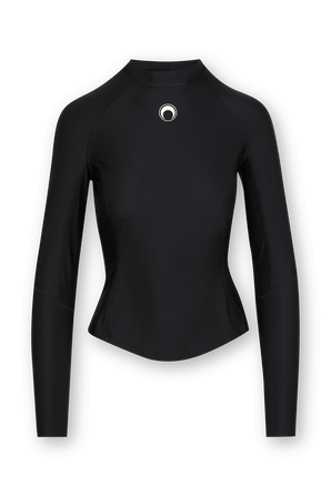 Moon Logo Training Top in Black MARINE SERRE