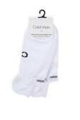 Logo Shoe Liners Socks in White CALVIN KLEIN