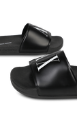 תמונת תקריב של Logo Slides in Black