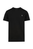 תמונה קידמית של T-shirt Platinum Cut Round Neck Original in Black