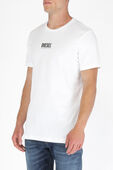 Small Logo T-Shirt in White DIESEL