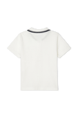 חולצת פולו עם רקמת לוגו - גילאי 6-12 חודשים PETIT BATEAU