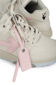 Pink And Beige Out Of Office Sneakers OFF WHITE