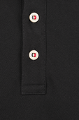 Slim Fit Polo Shirt in Black MONCLER