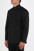 חולצה מכופתרת בצבע שחור CALVIN KLEIN