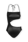 Cut Out One Piece Swimsuit in Black CALVIN KLEIN