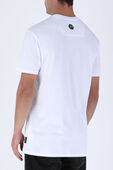 תמונת דוגמן אחורית של Legend Logo Print Tshirt in White