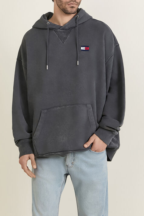 סווטשירט קפוצ'ון אוברסייז TOMMY HILFIGER