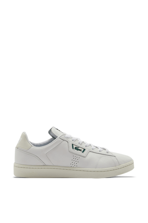 Vintage Leather Sneakers in White LACOSTE