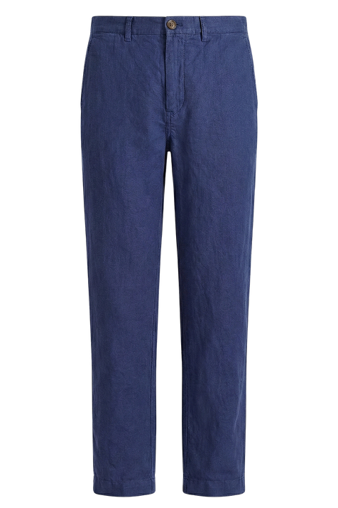 מכנסי פשתן מחוייטים POLO RALPH LAUREN