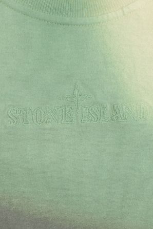 גילאי 2-5 חולצת טאי דאי צהובה STONE ISLAND KIDS