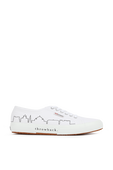 תמונה קידמית של Throeback x Superga  2750 Sneakers in White