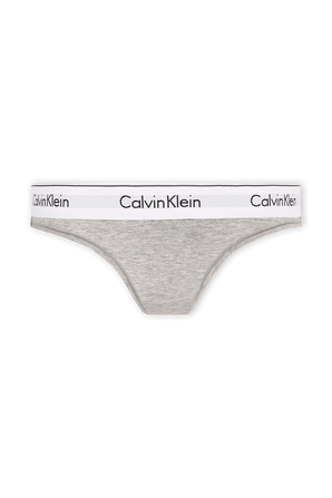 Grey Logo Thong CALVIN KLEIN