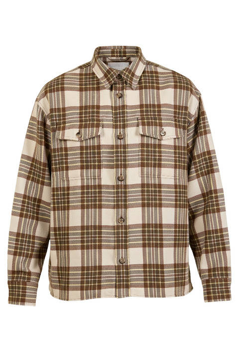 חולצת ז'קט משובצת AMI PARIS