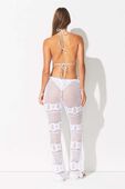 תמונת דוגמן אחורית של SKINNY FLARE PANT