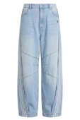 תמונה קידמית של מכנסי ג'ינס בננה 3