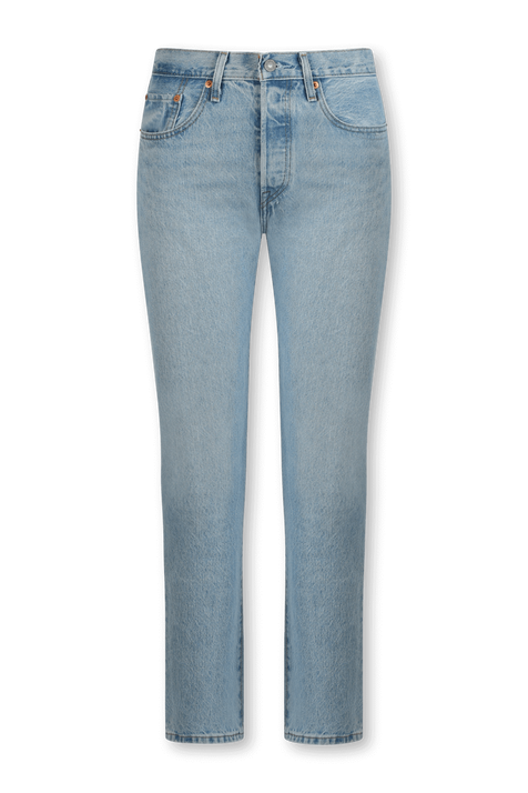מכנסי ג'ינס קרופ 501 בהירים