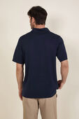 תמונת דוגמן אחורית של Cotton Pique Short-Sleeve Polo Shirt
