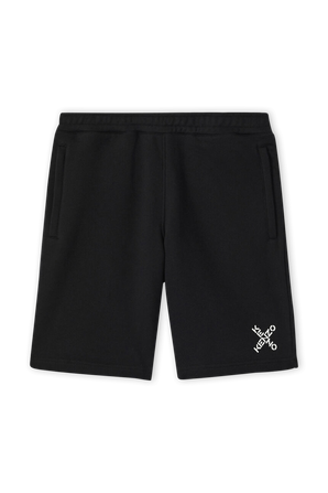 Little X Shorts in Black KENZO