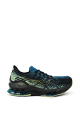 נעלי ריצה ג'ל קינזי בגווני שחור, צהוב וכחול ASICS