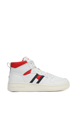 נעלי כדורסל בלבן ואדום