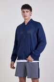 תמונת דוגמן קידמית של Men's Engineered Knit Mesh Tennis Jacket