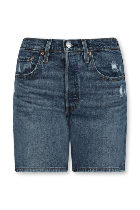 מכנסי ג'ינס 501 כחולים בגזרה קצרה LEVI`S