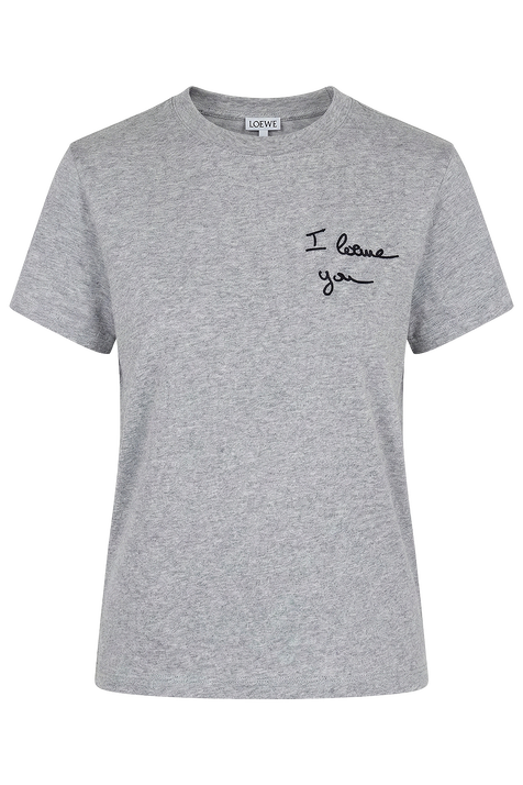 חולצת טי בגזרה ישרה