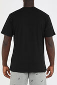 תמונת דוגמן אחורית של Tonal Pigeon Tee in Black